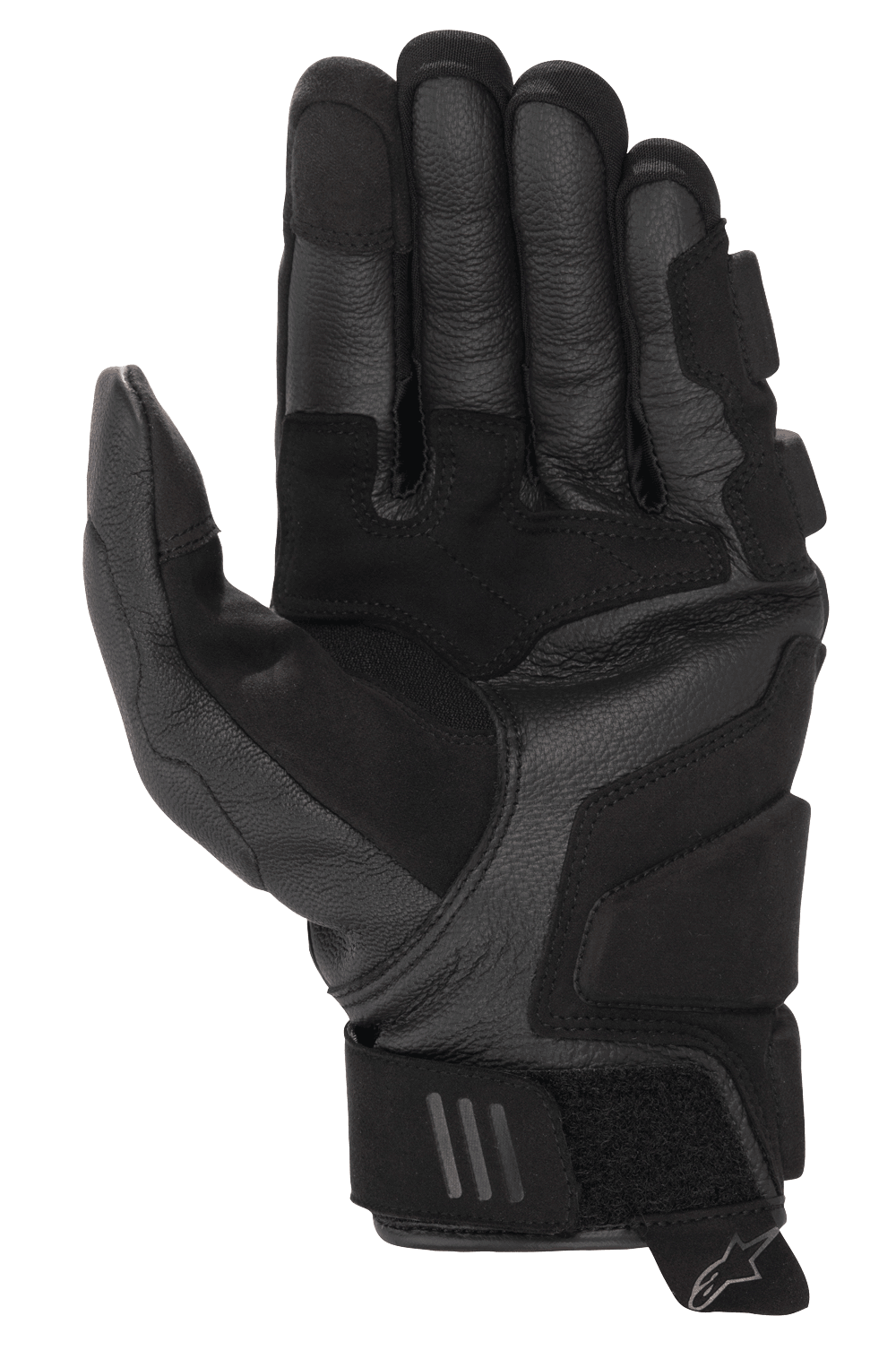 Phenom Leather Gloves - Black/Black - Alpinestars motorcycle gloves, view 2
