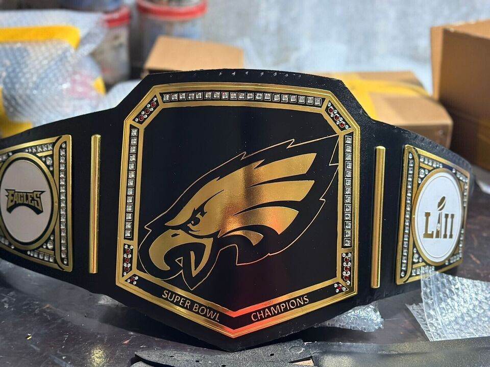Philadelphia Eagles NFL Super Bowl Championship Inspired Belt - photo 2 of 7 | Brex International