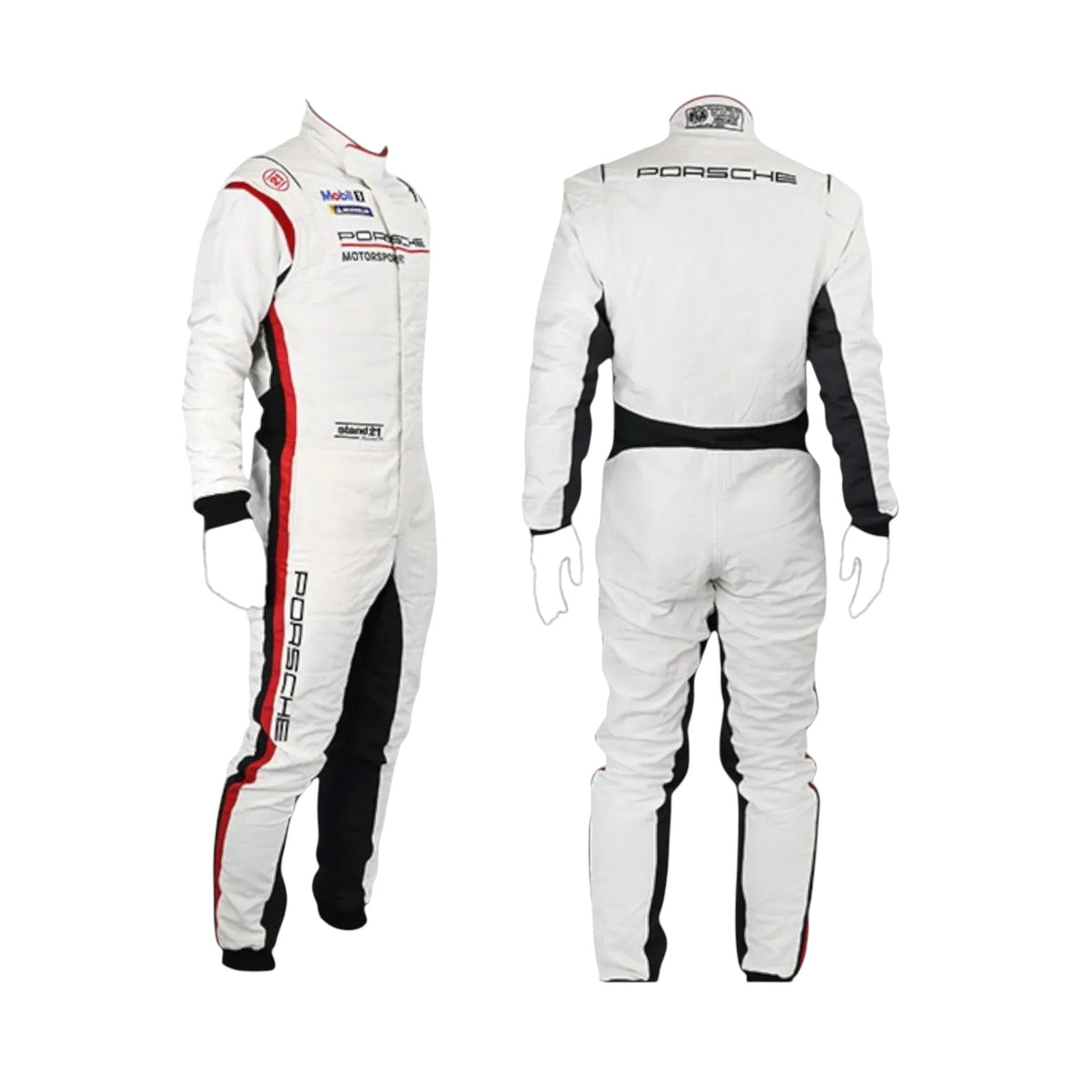 Porsche Motorsport Stand 21 Kart Racing Suit – Premium Custom Gear - go-kart racing suit, view 2 | Brex International