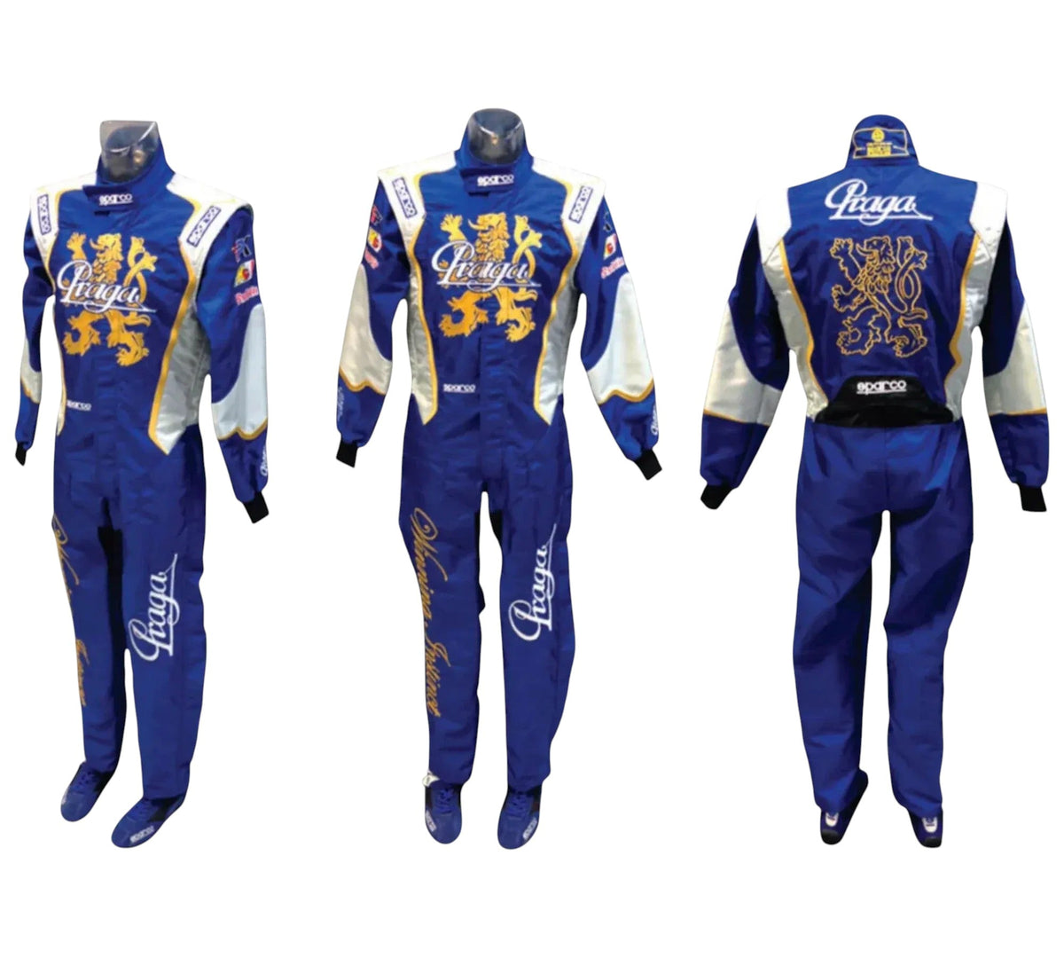 Praga Sparco Driver Go-Kart Racing Suit – Professional Karting Overall - go-kart racing suit, view 6 | Brex International