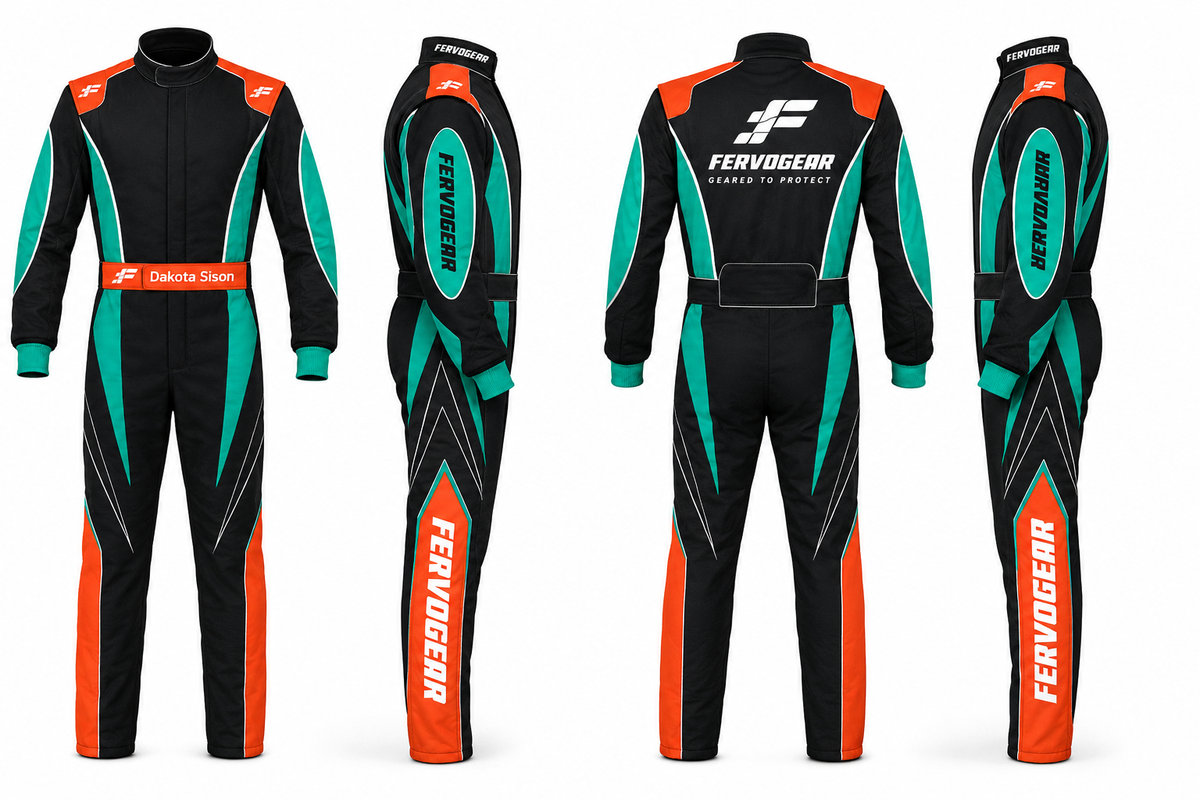 Professional Sparco Kart Racing Suit for Drivers - racing suit, view 1 | Brex International