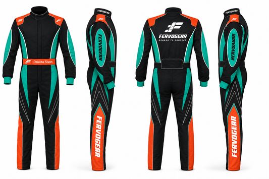 Professional Sparco Kart Racing Suit for Drivers - racing suit, view 1 | Brex International