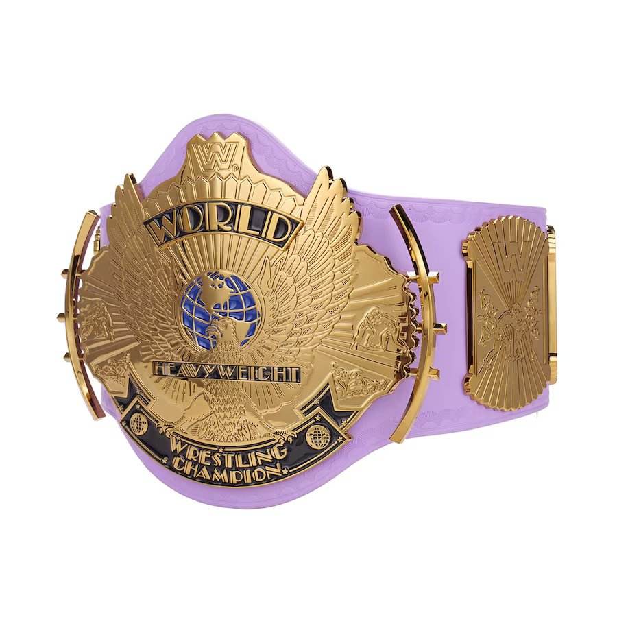 Purple WWE Winged Eagle Championship Inspired Collectible Title Belt - photo 2 of 7 | Brex International