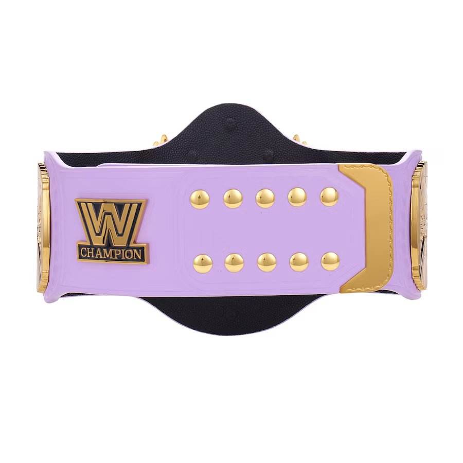 Purple WWE Winged Eagle Championship Inspired Collectible Title Belt - photo 3 of 7 | Brex International