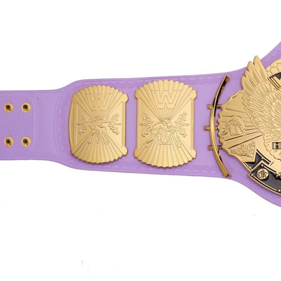 Purple WWE Winged Eagle Championship Inspired Collectible Title Belt - photo 4 of 7 | Brex International