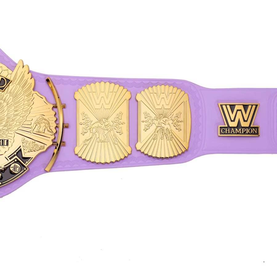 Purple WWE Winged Eagle Championship Inspired Collectible Title Belt - photo 5 of 7 | Brex International