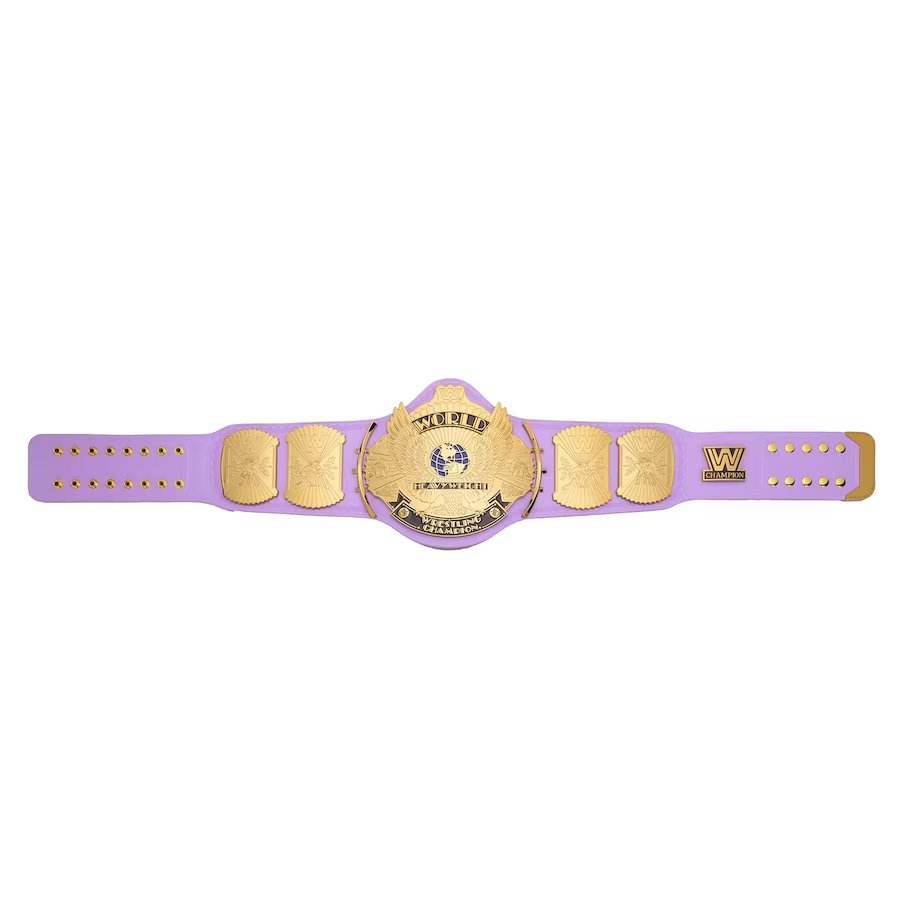 Purple WWE Winged Eagle Championship Inspired Collectible Title Belt - photo 6 of 7 | Brex International