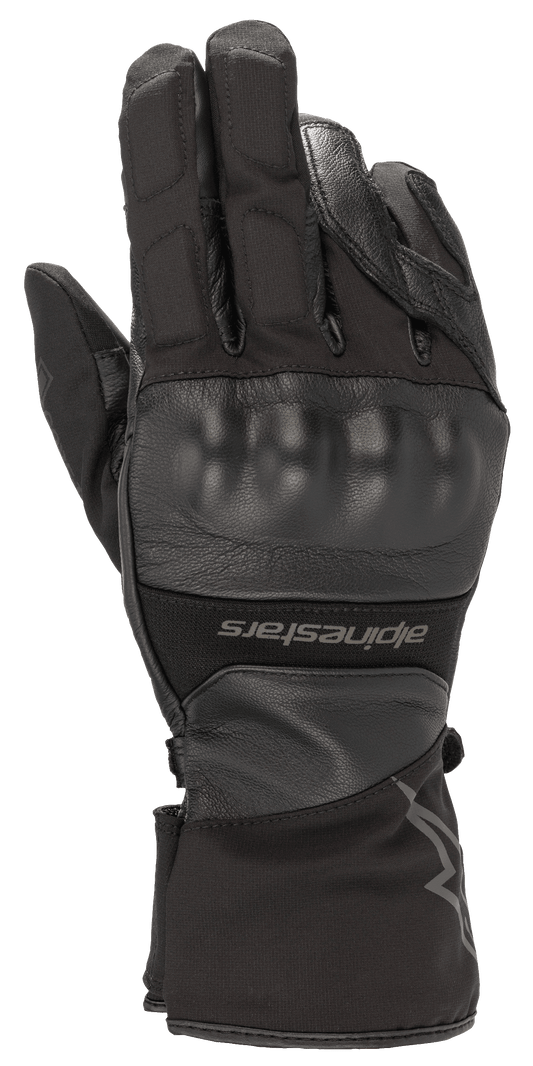 Range 2 In One Gore-Tex Glove With Goregrip Tech - Black/Black - Alpinestars motorcycle gloves, view 1