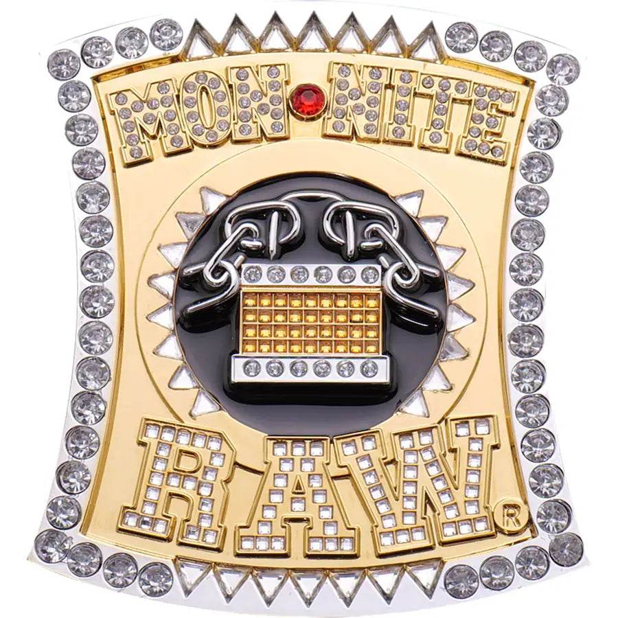RAW and SmackDown Spinner WWE Side Plate Box Set Inspired Belt - photo 2 of 4 | Brex International