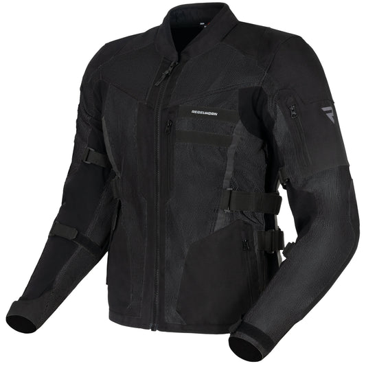 Rebelhorn Scandal II Textile Jacket - Black - Rebelhorn motorcycle jacket, view 1