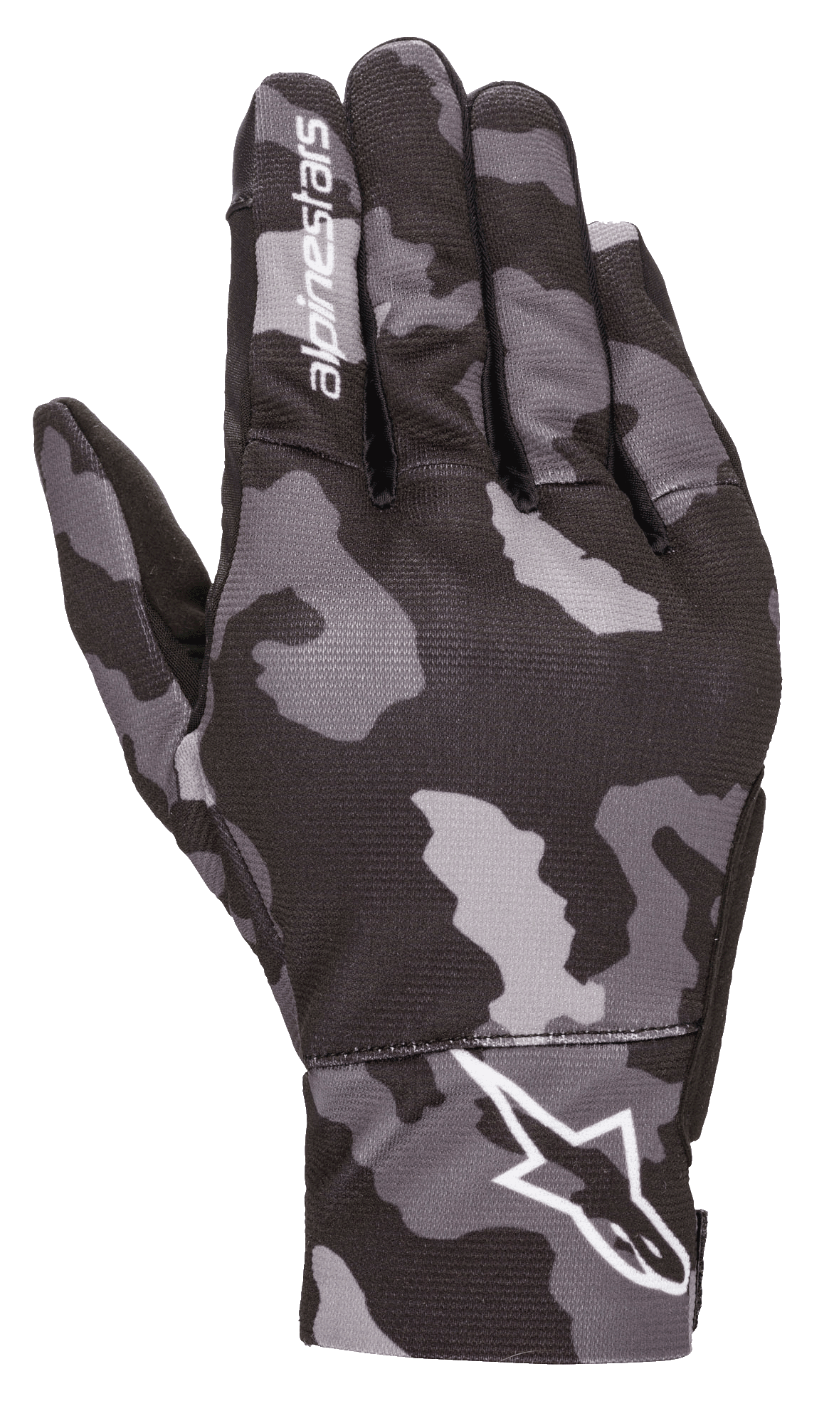 Reef Gloves - Black/Gray/Camo - Alpinestars motorcycle gloves, view 1