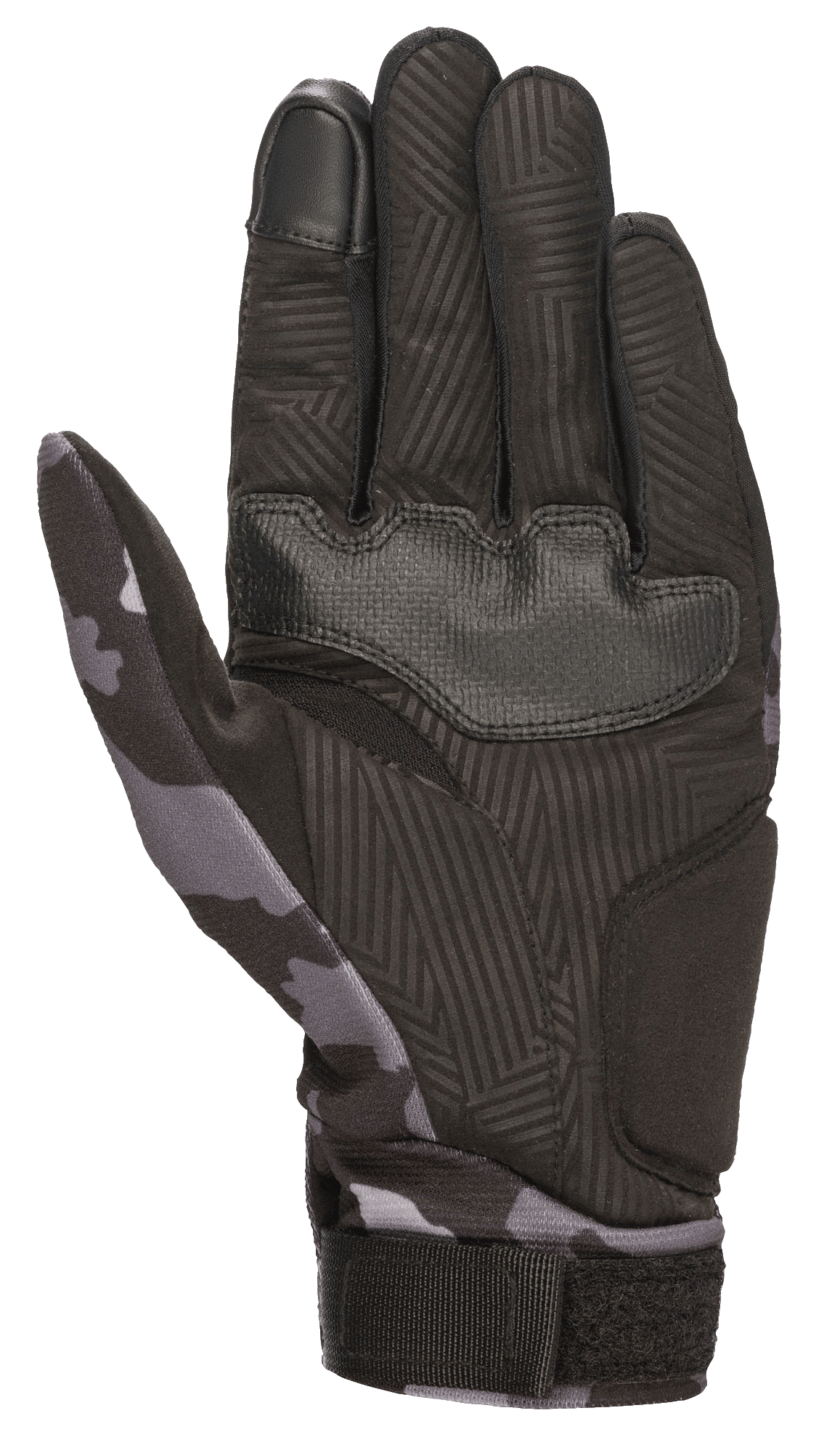 Reef Gloves - Black/Gray/Camo - Alpinestars motorcycle gloves, view 2