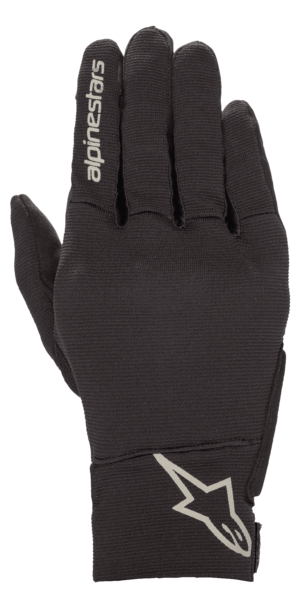 Reef Gloves - Black/Reflective - Alpinestars motorcycle gloves, view 1