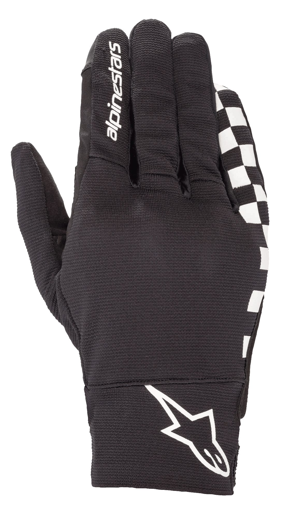 Reef Gloves - Black/White - Alpinestars motorcycle gloves, view 1