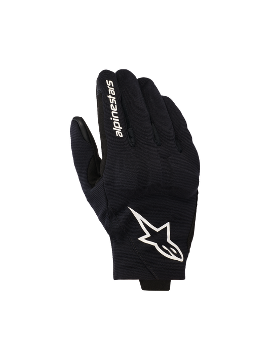 Reef V2 Gloves - Black/White - Alpinestars motorcycle gloves, view 1