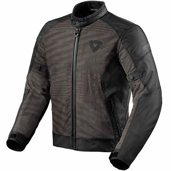 Rev'it Torque 2 H2O Textile Jacket - Black / Anthracite - Rev'it motorcycle jacket, view 1