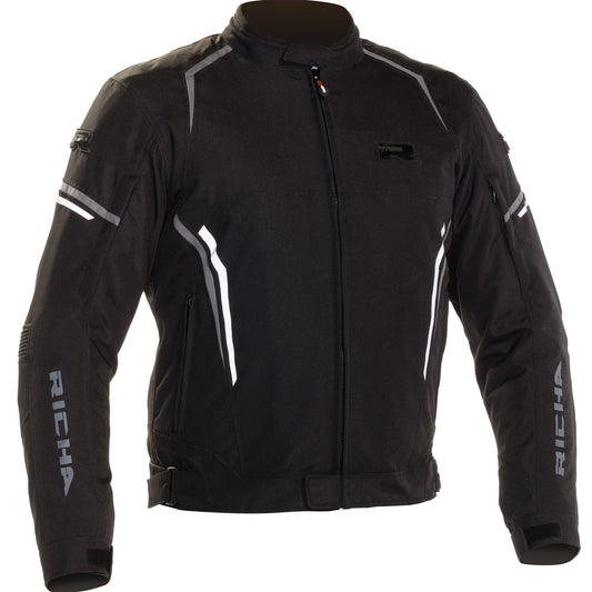 Richa Gotham 2 Textile Jacket - Black - Richa motorcycle jacket, view 1