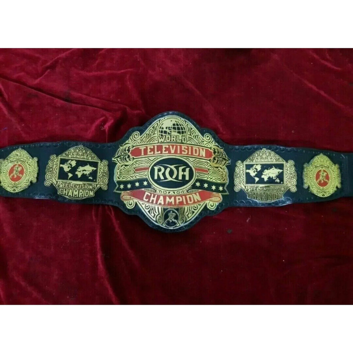 ROH World Television Championship Inspired Collectible Title Belt - photo 4 of 5 | Brex International