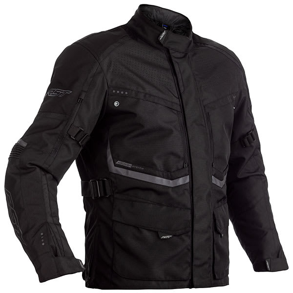 RST Ladies Maverick CE Textile Jacket - Black - RST motorcycle jacket, view 1