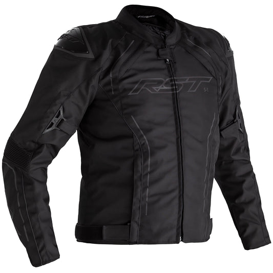 RST S1 CE Textile Jacket - Black / Black / Black - RST motorcycle jacket, view 1
