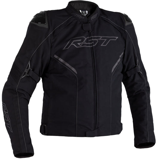 RST Sabre CE Textile Jacket - Black - RST motorcycle jacket, view 1
