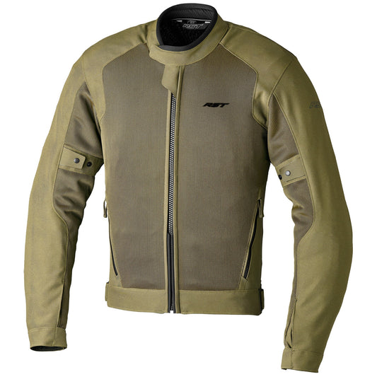 RST Spectre Air CE Textile Jacket - Olive - RST motorcycle jacket, view 1