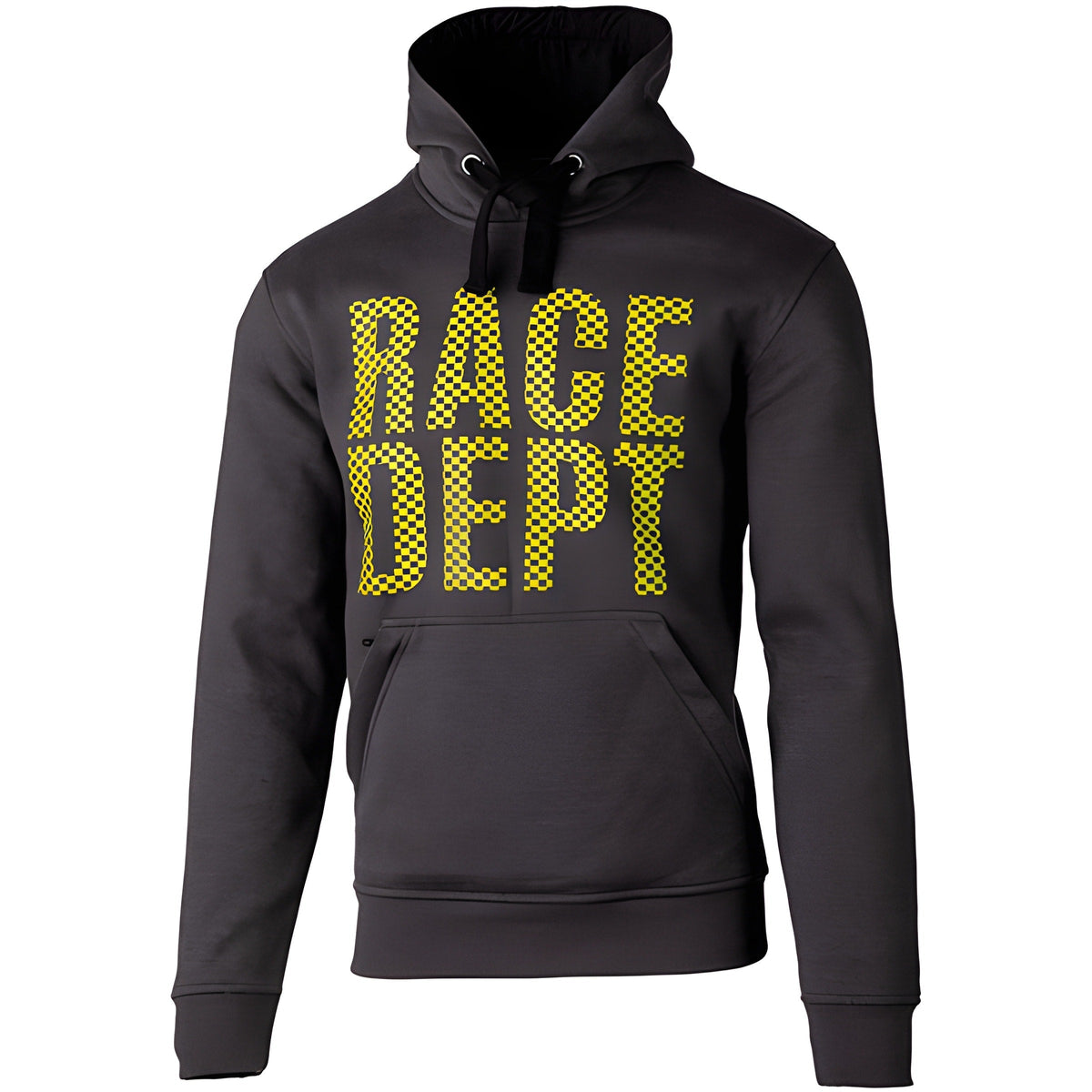 RST X Pullover Race Dept CE Mens Textile Hoodie - Grey / Green - RST motorcycle hoodie, view 1