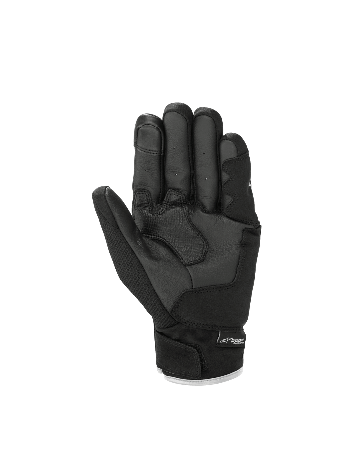 S-Max Drystar® Gloves - Black/White - Alpinestars motorcycle gloves, view 2