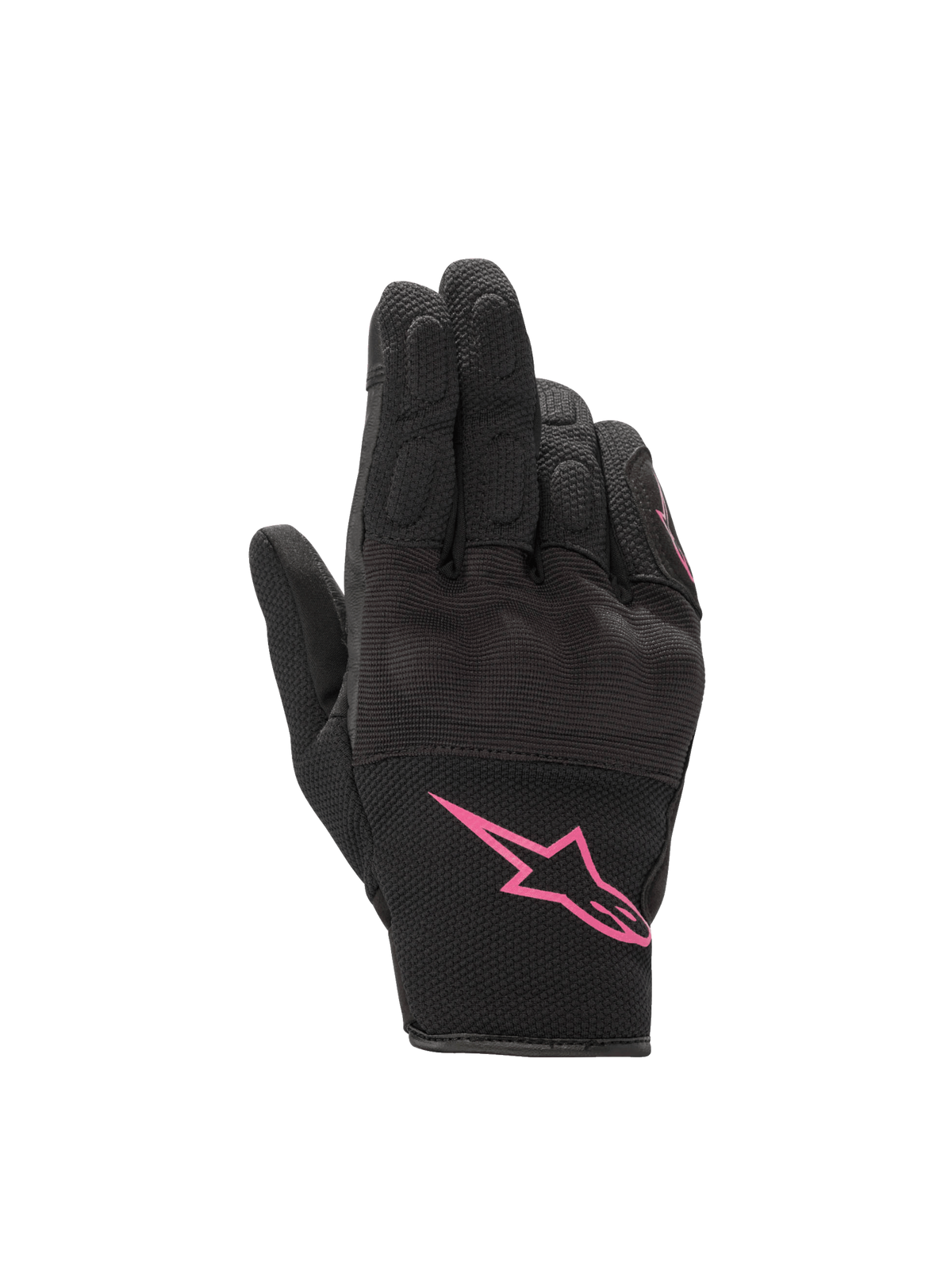 S-Max Women Gloves - Black/Fuchsia - Alpinestars motorcycle gloves, view 1
