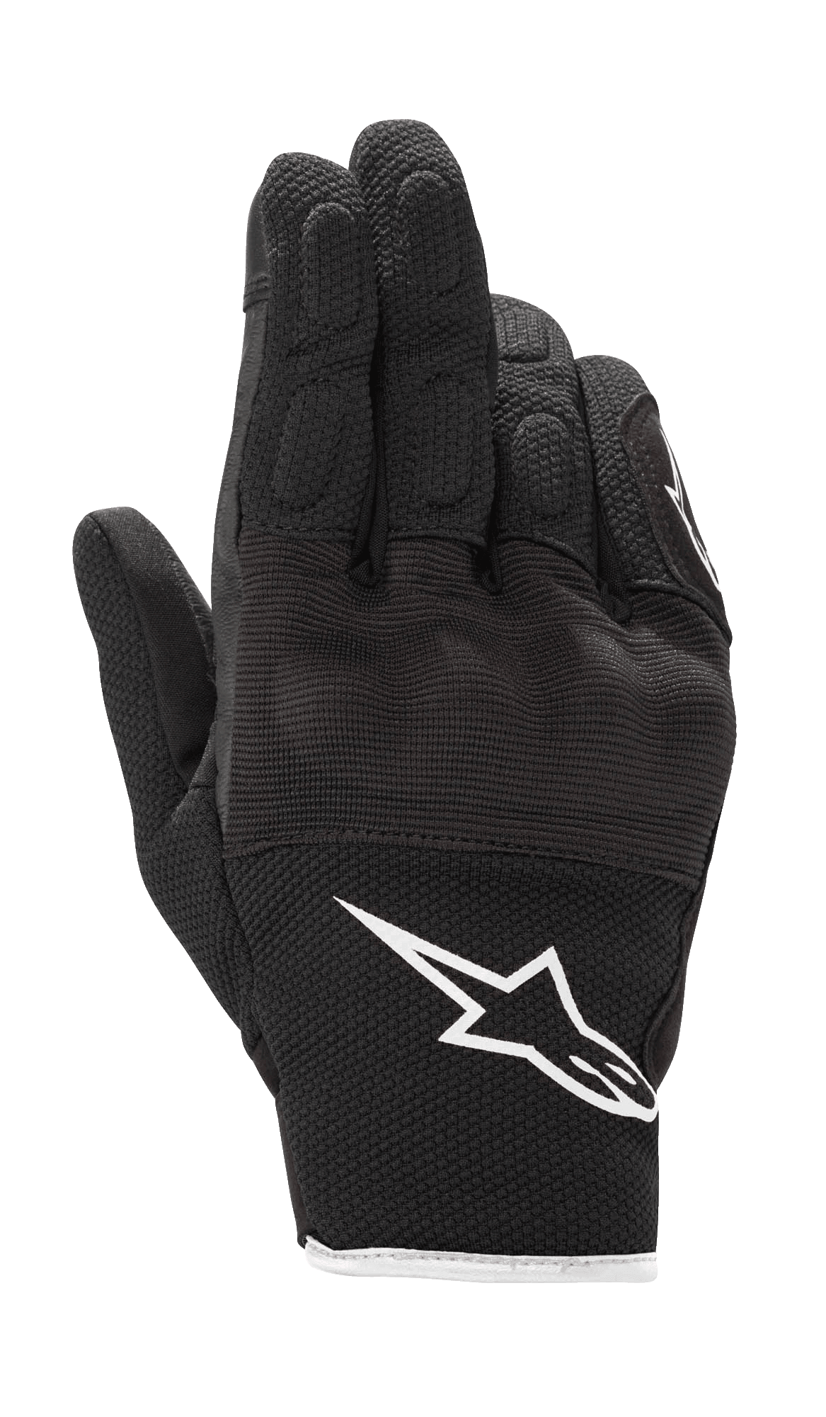 S-Max Women Gloves - Black/White - Alpinestars motorcycle gloves, view 1