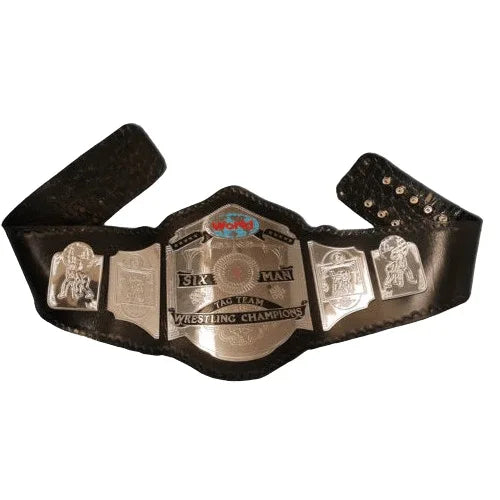 Six Man Tag Team Championship Inspired Collectible Title Belt - photo 1 of 2 | Brex International