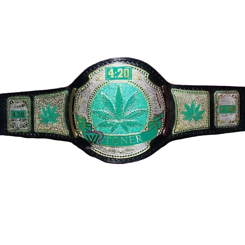 Smoking Stoner World Championship Inspired Collectible Title Belt - photo 1 of 5 | Brex International