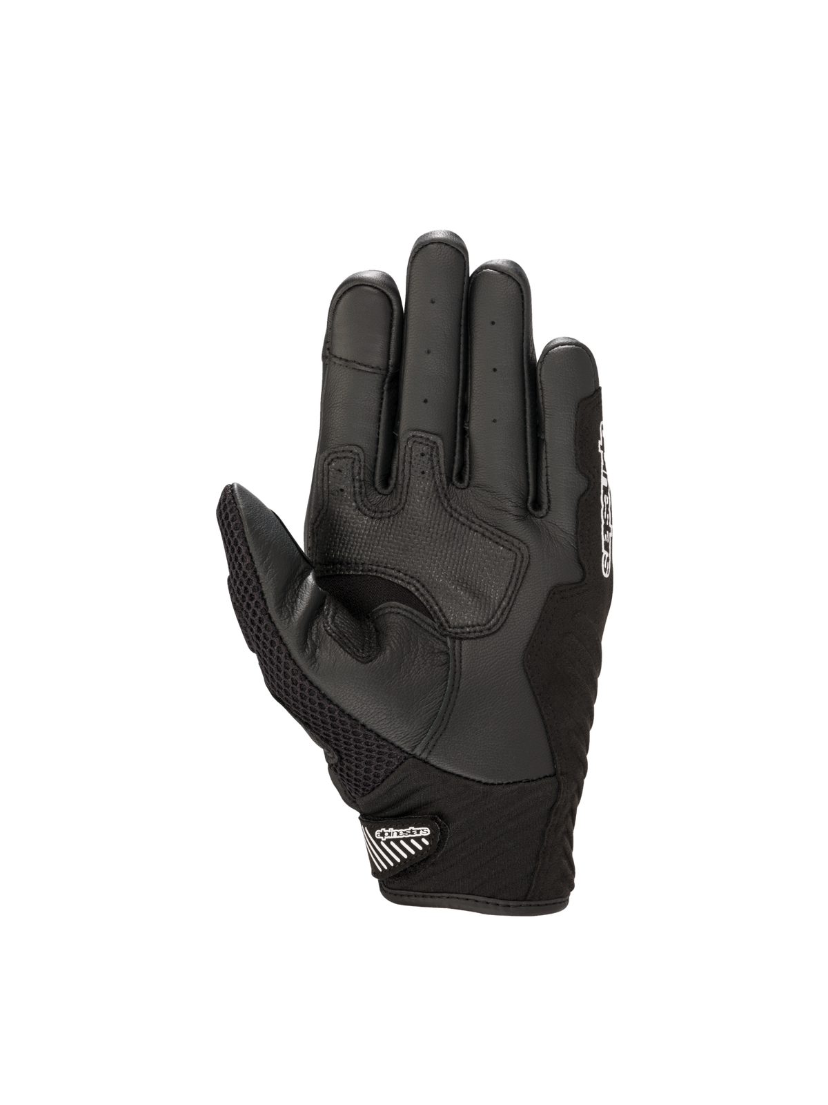 SMX-1 Air V2 Gloves - Black/White - Alpinestars motorcycle gloves, view 2