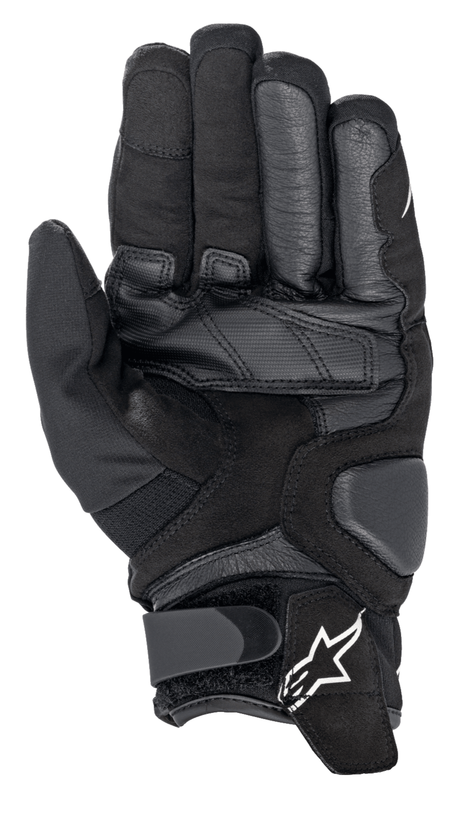 Smx-1 Drystar® Gloves - Black/White - Alpinestars motorcycle gloves, view 2