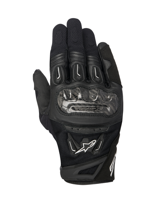 SMX-2 Air Carbon V2 Gloves - Black - Alpinestars motorcycle gloves, view 1