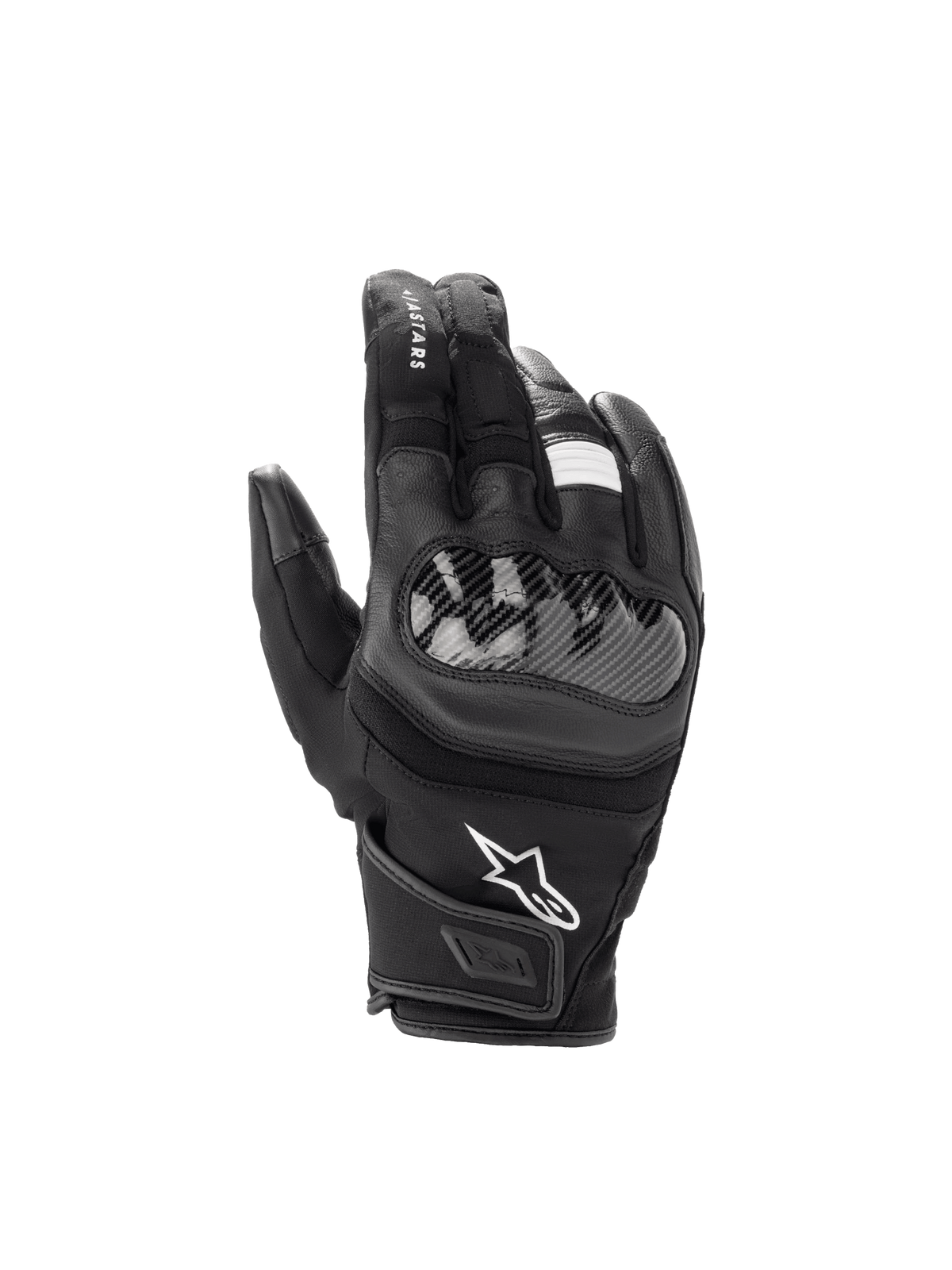 SMX Z Drystar® Gloves - Black - Alpinestars motorcycle gloves, view 1