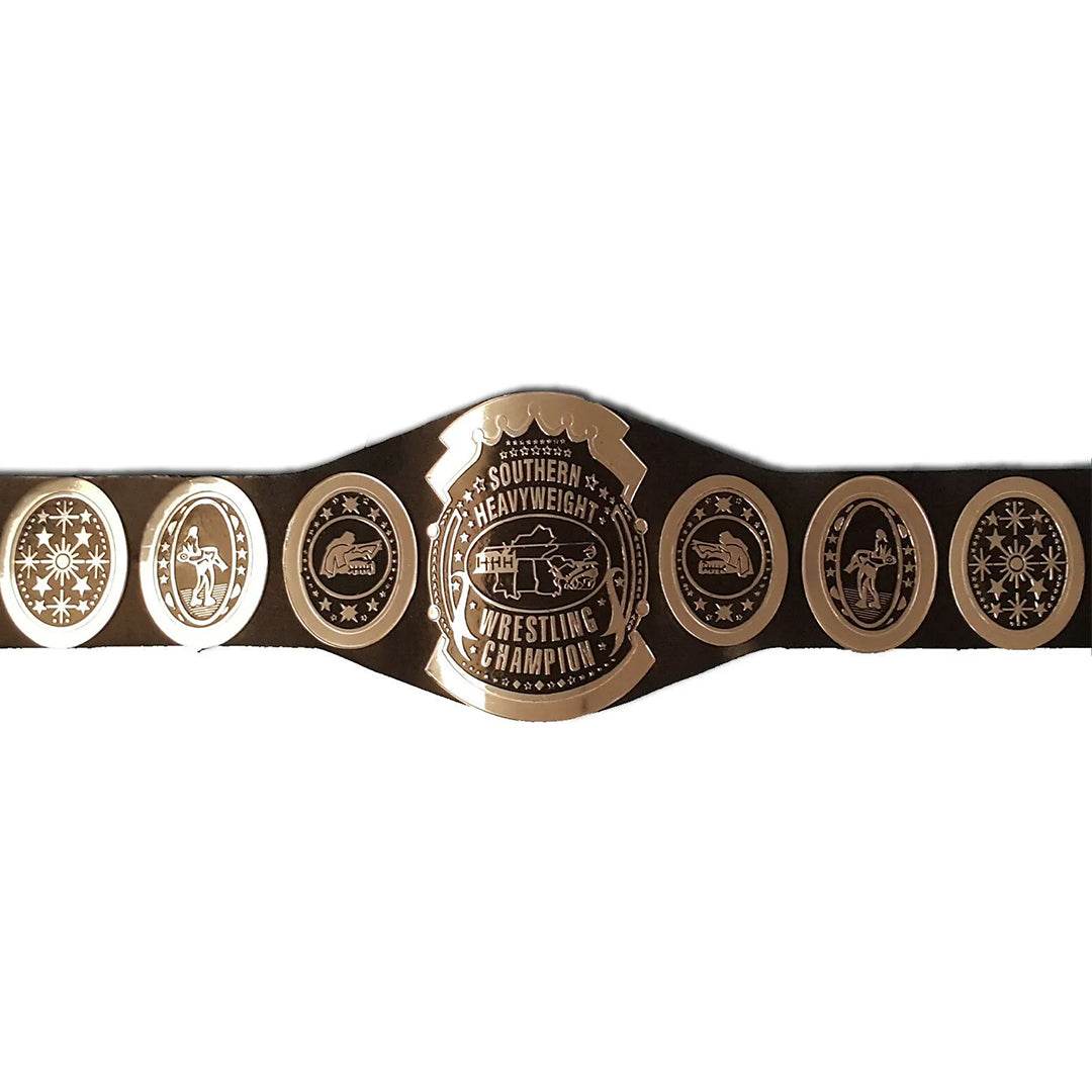 Southern Heavyweight Wrestling Title Inspired Collectible Belt - photo 3 of 5 | Brex International