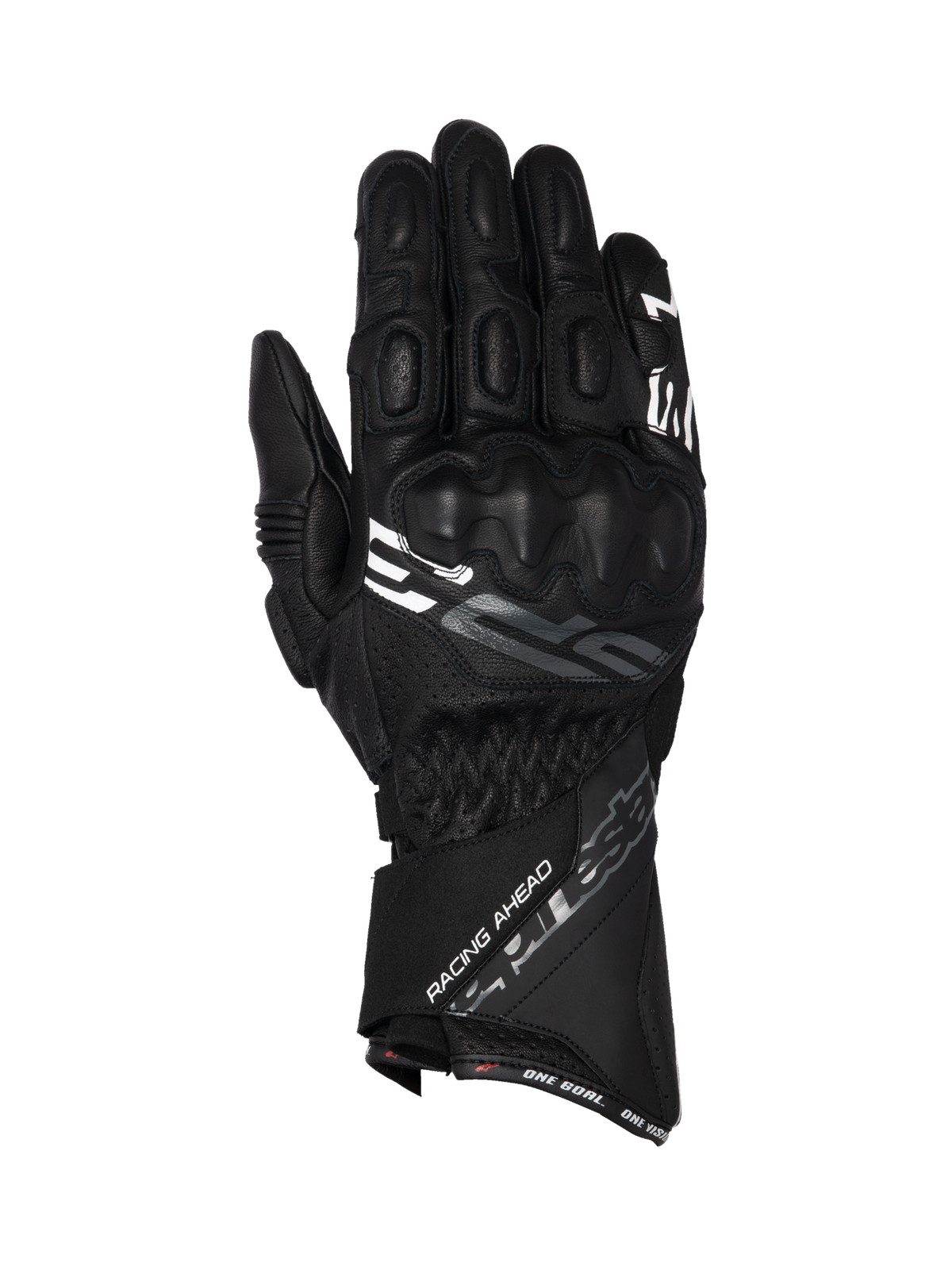 SP-3 Gloves - Black - Alpinestars motorcycle gloves, view 1