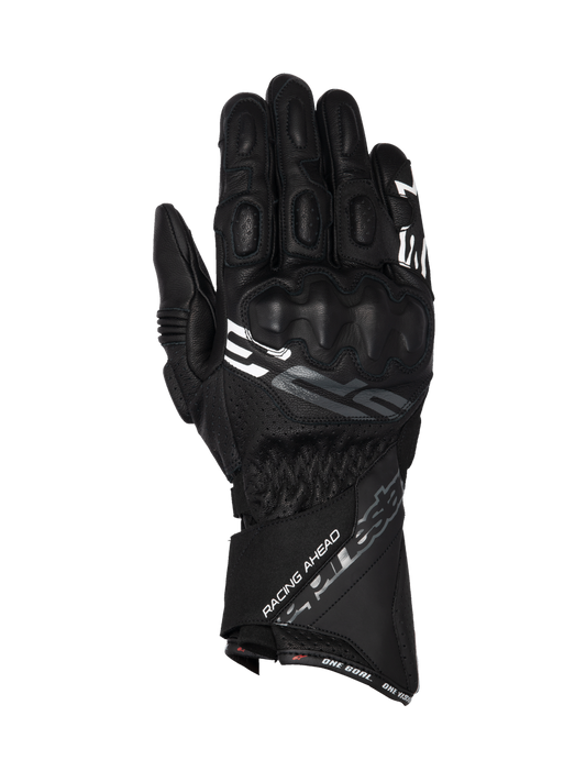 SP-3 Gloves - Black - Alpinestars motorcycle gloves, view 1