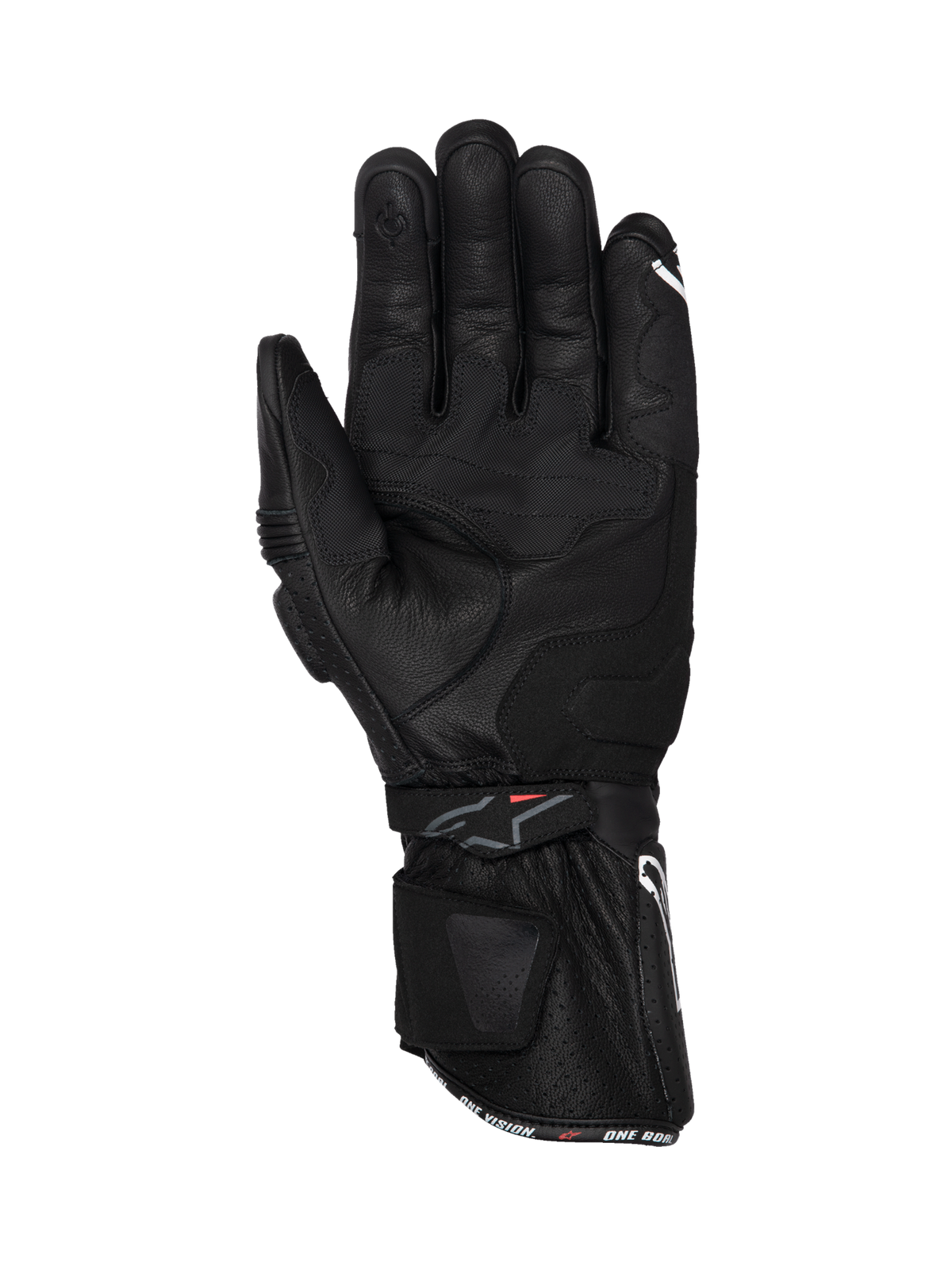 SP-3 Gloves - Black - Alpinestars motorcycle gloves, view 2