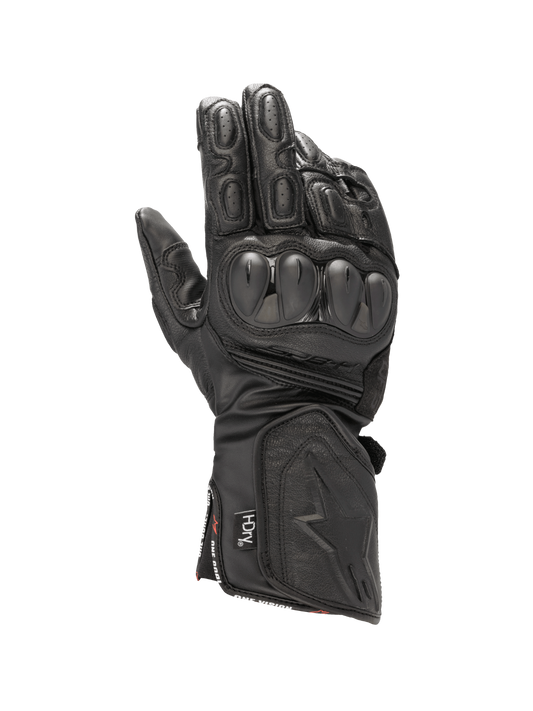 SP-8 HDry® Gloves - Black/Black - Alpinestars motorcycle gloves, view 1