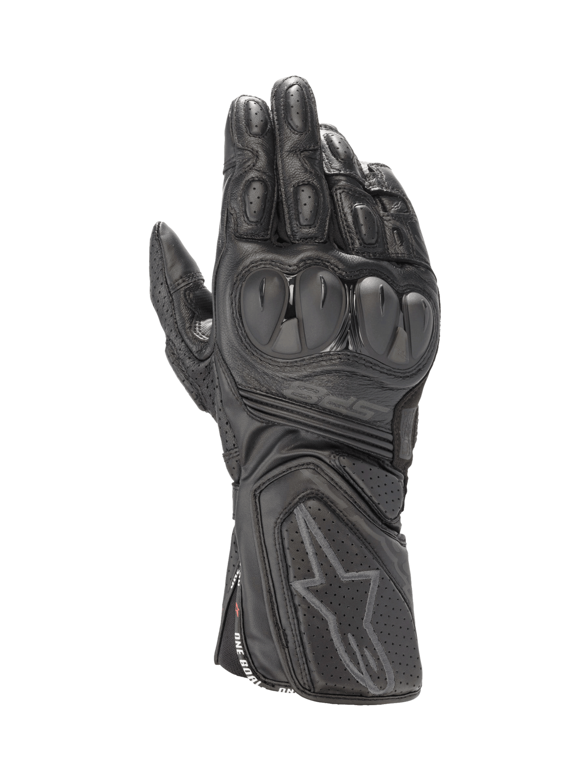 SP-8 V3 Gloves - Black/Black - Alpinestars motorcycle gloves, view 1