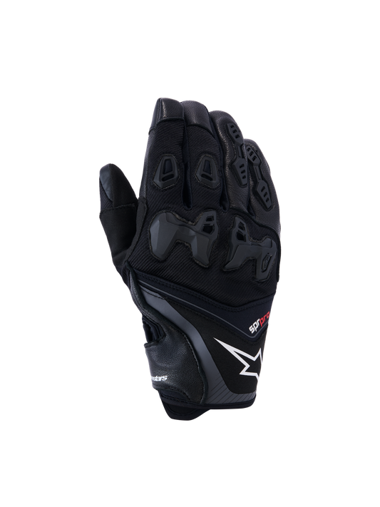 SP-R Pro Gloves - Black - Alpinestars motorcycle gloves, view 1