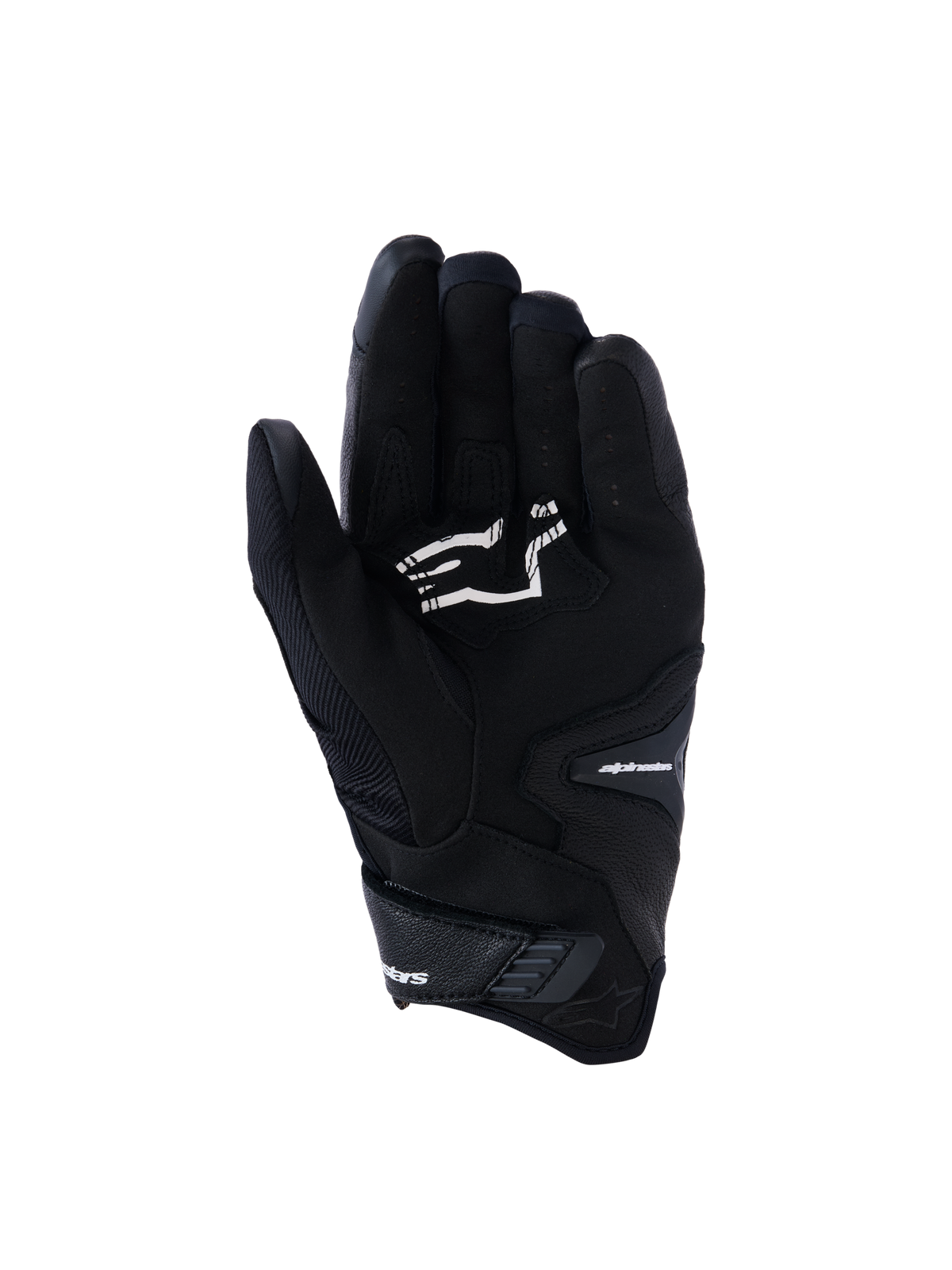 SP-R Pro Gloves - Black - Alpinestars motorcycle gloves, view 2