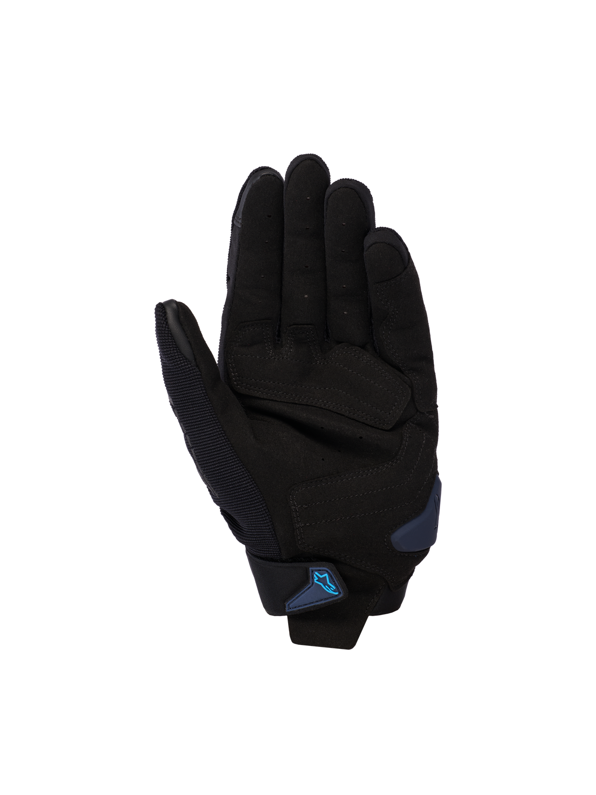 SP X 1 Gloves - Black/Blithe Blue - Alpinestars motorcycle gloves, view 2