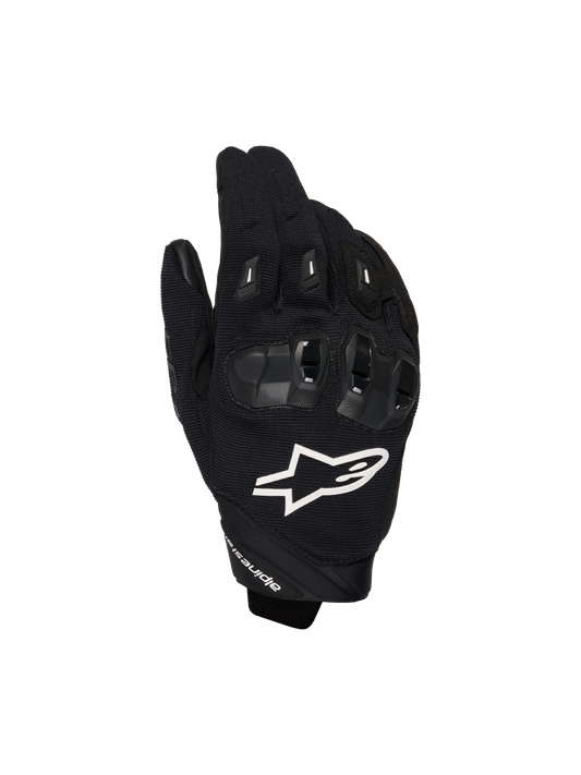 SP X 1 Gloves - Black/White - Alpinestars motorcycle gloves, view 1