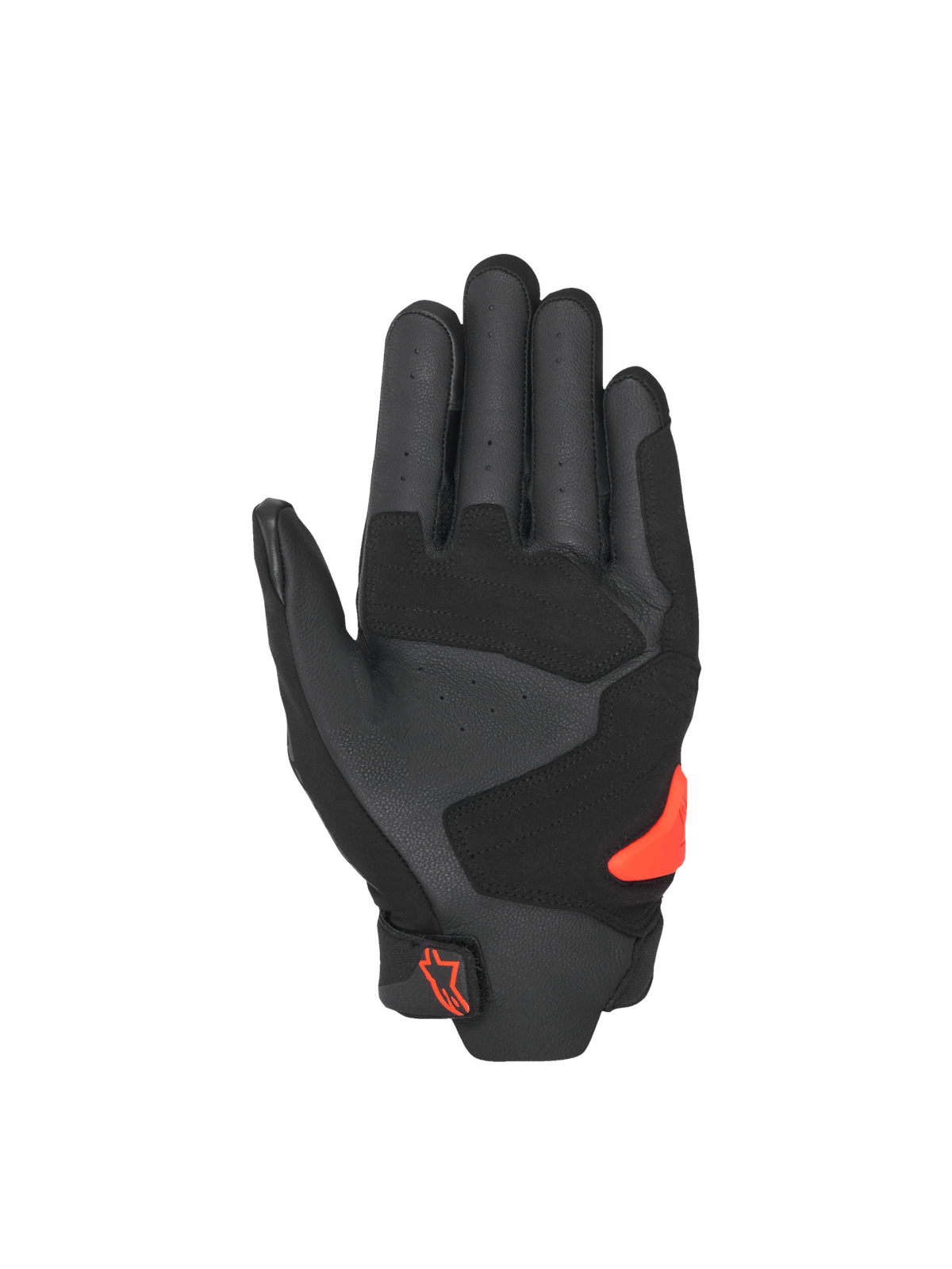 Sp X 5 Air Gloves - Black/Red Fluo - Alpinestars motorcycle gloves, view 2