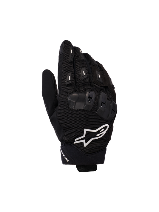 Sp X 5 Air Gloves - Black/White - Alpinestars motorcycle gloves, view 1
