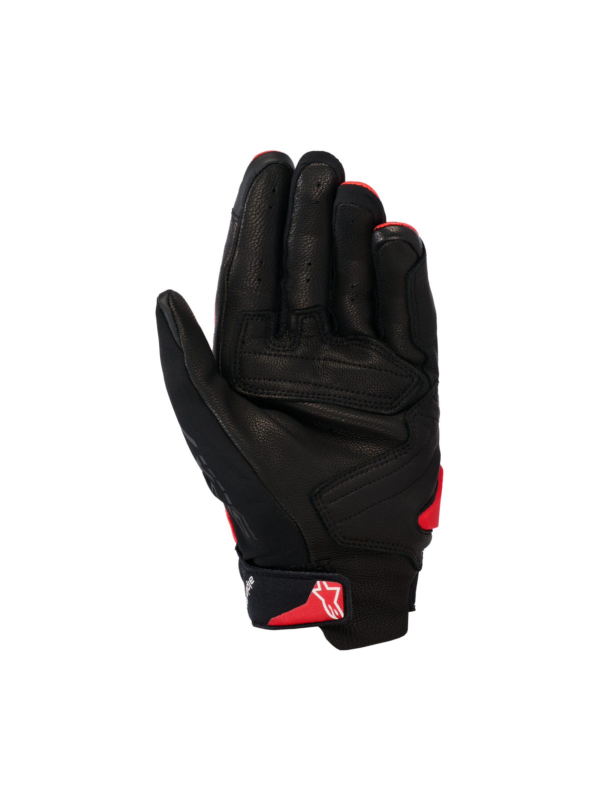 SP X 7 Gloves - Black/Bright Red/White - Alpinestars motorcycle gloves, view 2