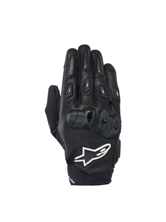 SP X 7 Gloves - Black/White - Alpinestars motorcycle gloves, view 1